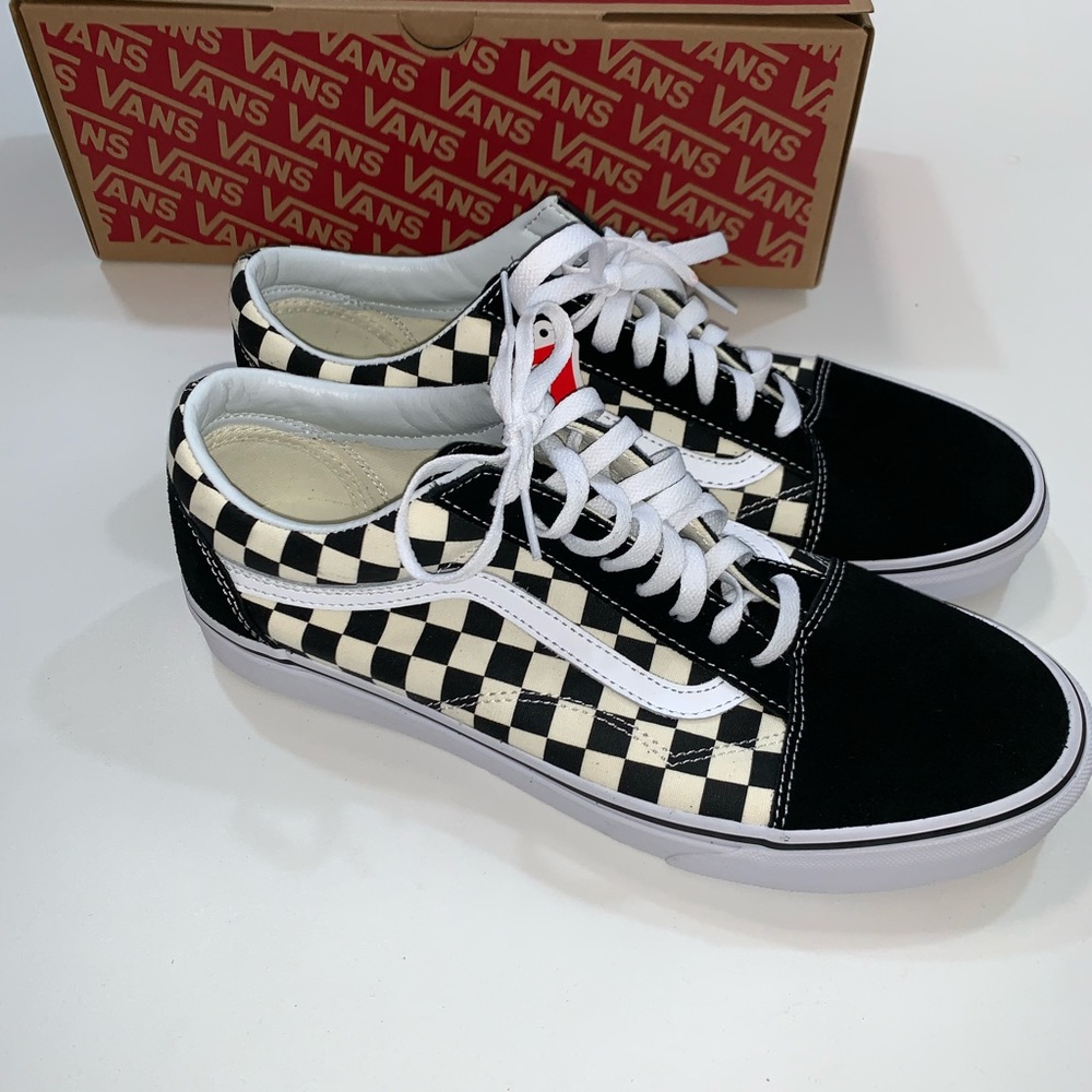 Vans old skool black and white checkers 0891 - Picture 3 of 5